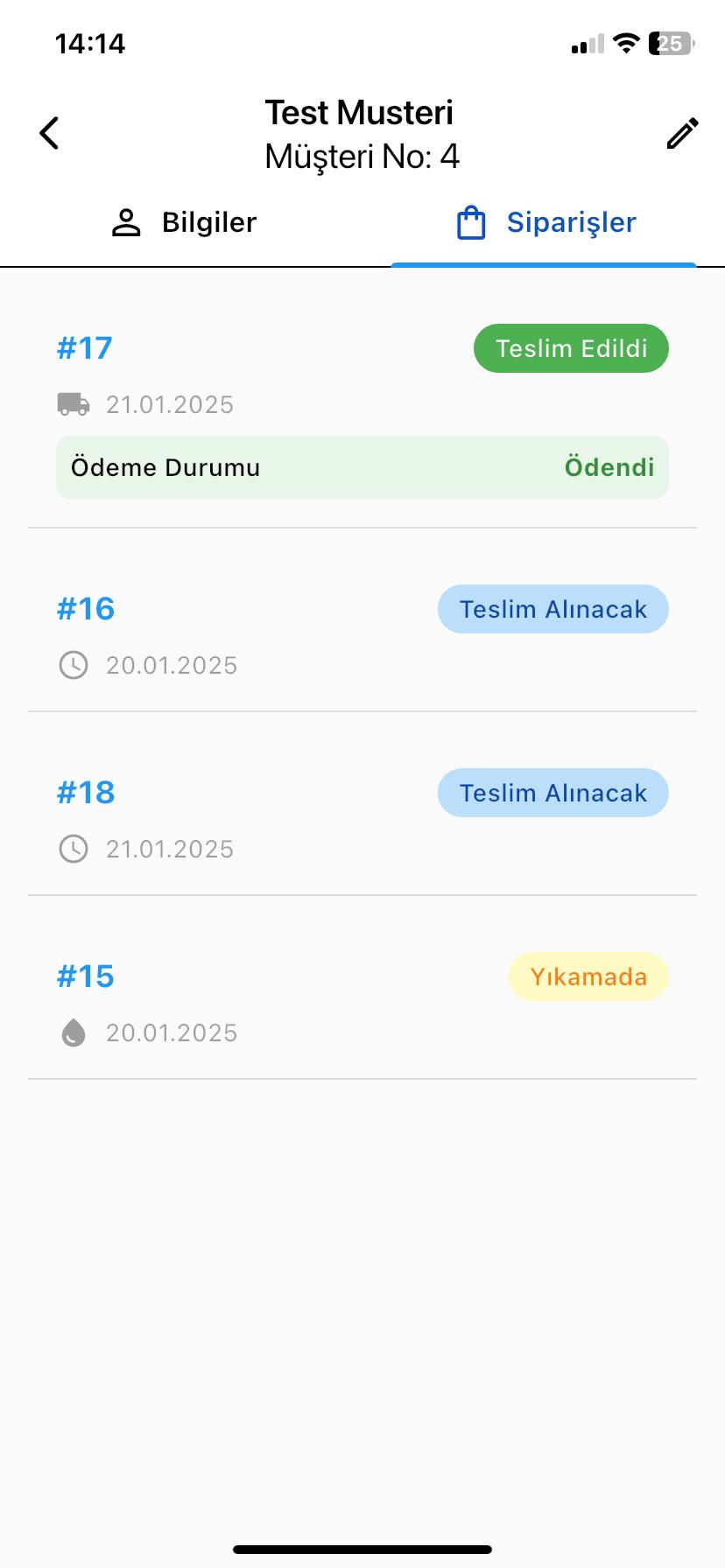 PetraPOS uygulama ekranı 5